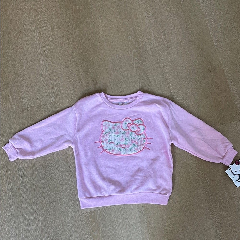 Hello Kitty Light Pink Kids Sweatshirt